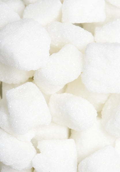White Sugar Cubes Pure Cane Non-GMO Raw Sweetener