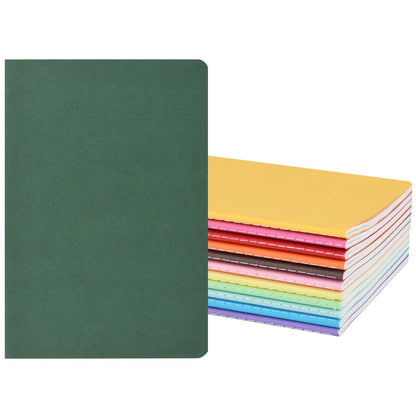 12 Pack Colorful Blank Notebooks A5 Journals | 12 Colors, 30 Sheets