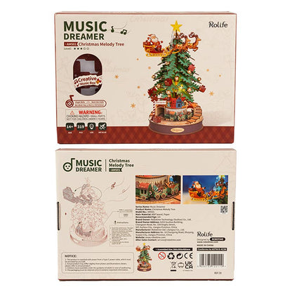 Christmas Melody Tree Rolife  Music Dreamer DIY Wooden