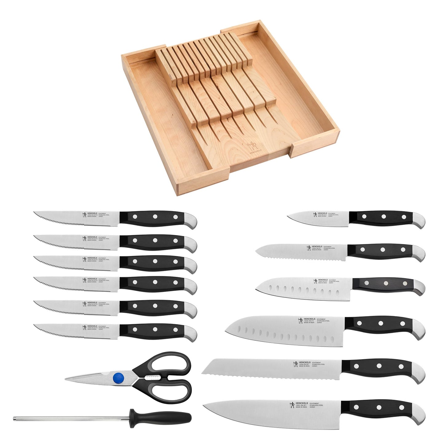 Henckels Statement Stainless Steel Knife Block Sets