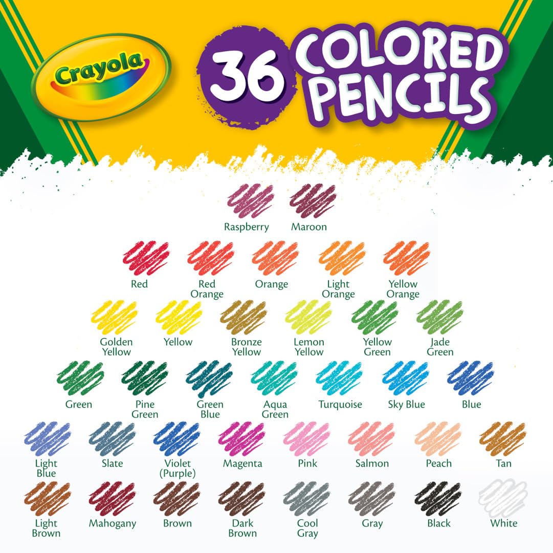 Colored Pencils Set for Kids School Supplies | Crayola