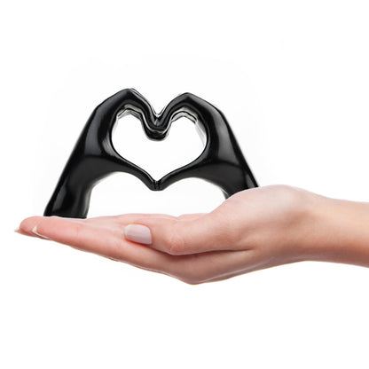 Small Heart Hands Sculpture