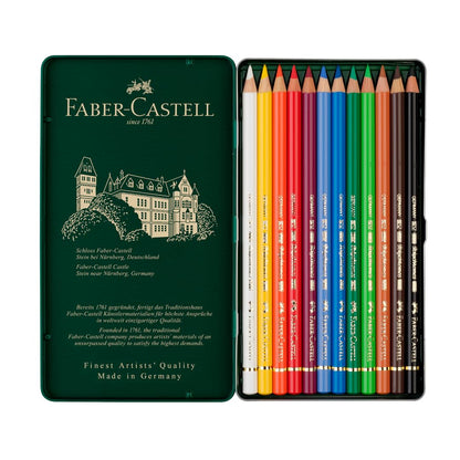 Faber-Castell Polychromos Artists' Color Pencils | Tin of 120 Colors