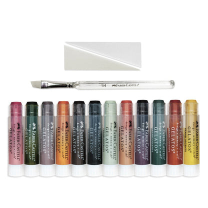 Mixed Media Gel Stick Crayons 28 Colors