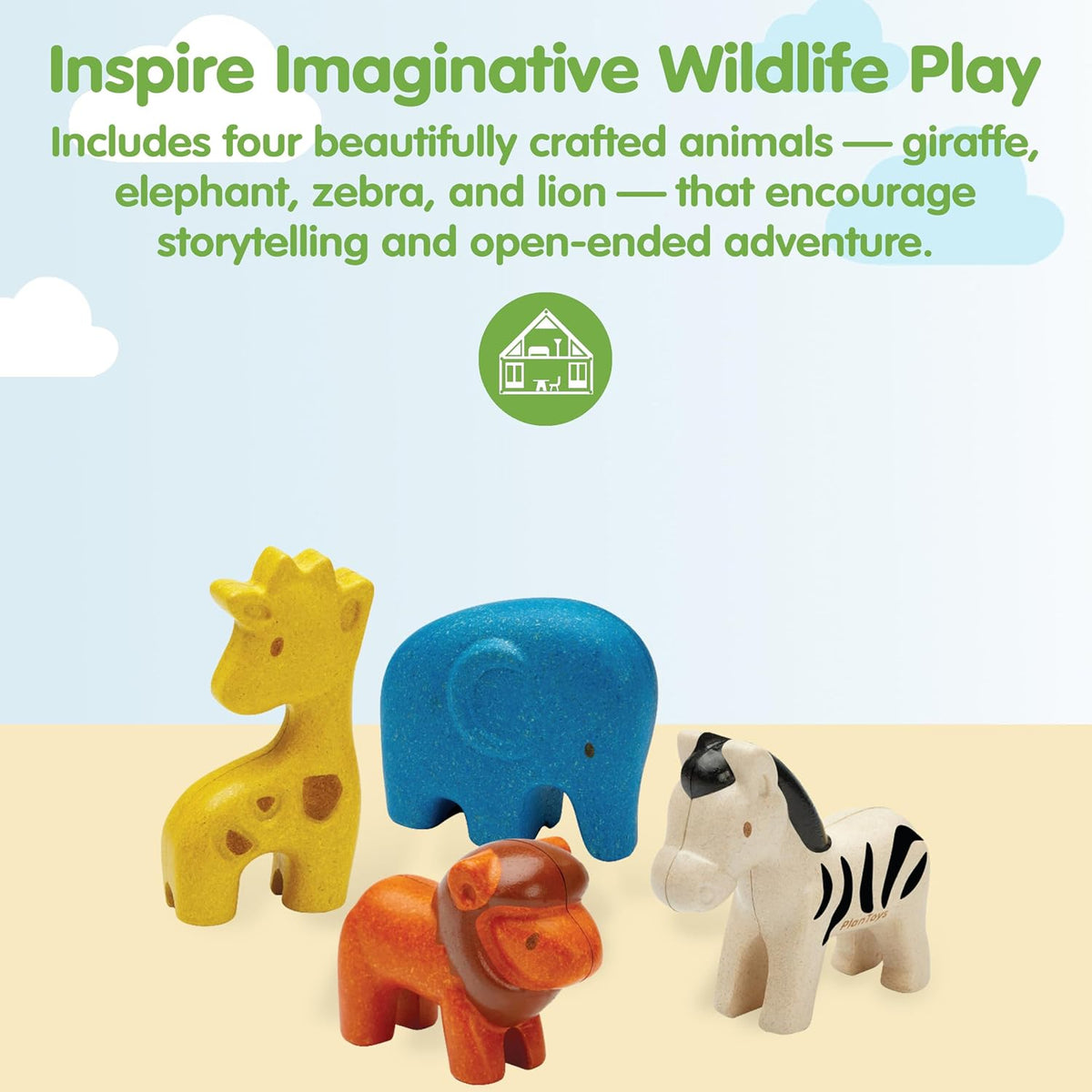 Wooden Wild Animals