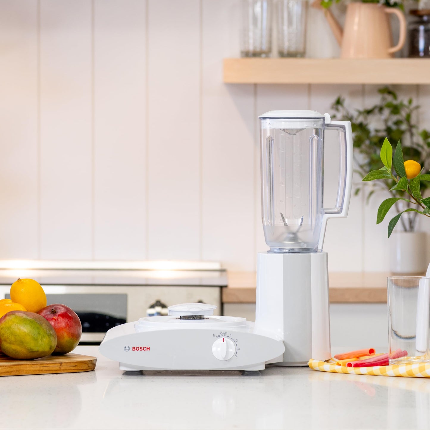 Bosch Blender Bundle - Black Universal Plus Mixer with Stainless Steel Bowl, Dough Hook Extender, and Blender