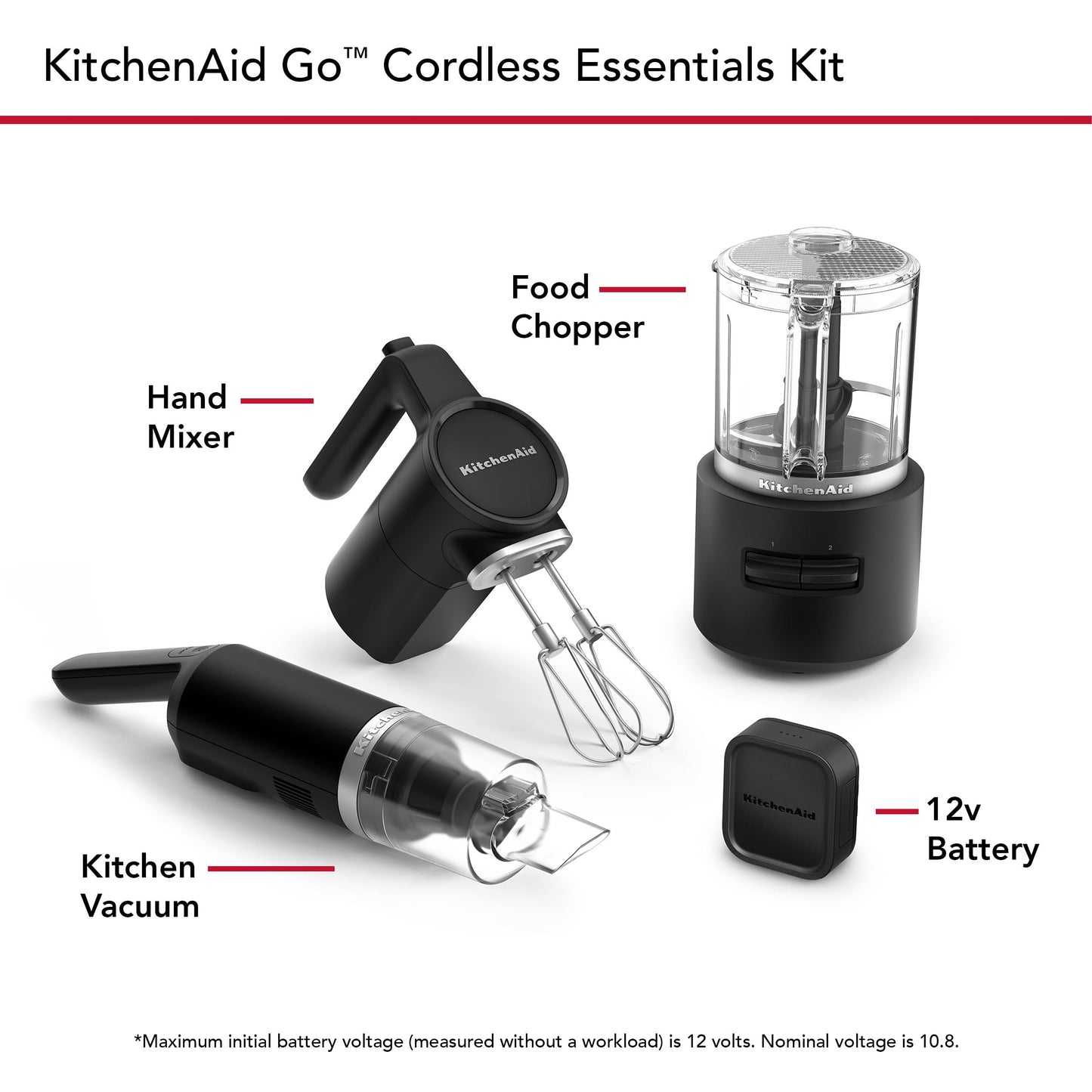 Go Cordless Hand Mixer, battery included | KitchenAid