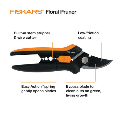 6" Non-Stick Pruning Snips, Scissors, and Tool Gift Set