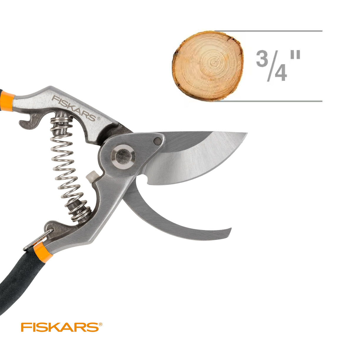 Fiskars Forged Steel Bypass Pruning Shears (4 Options)