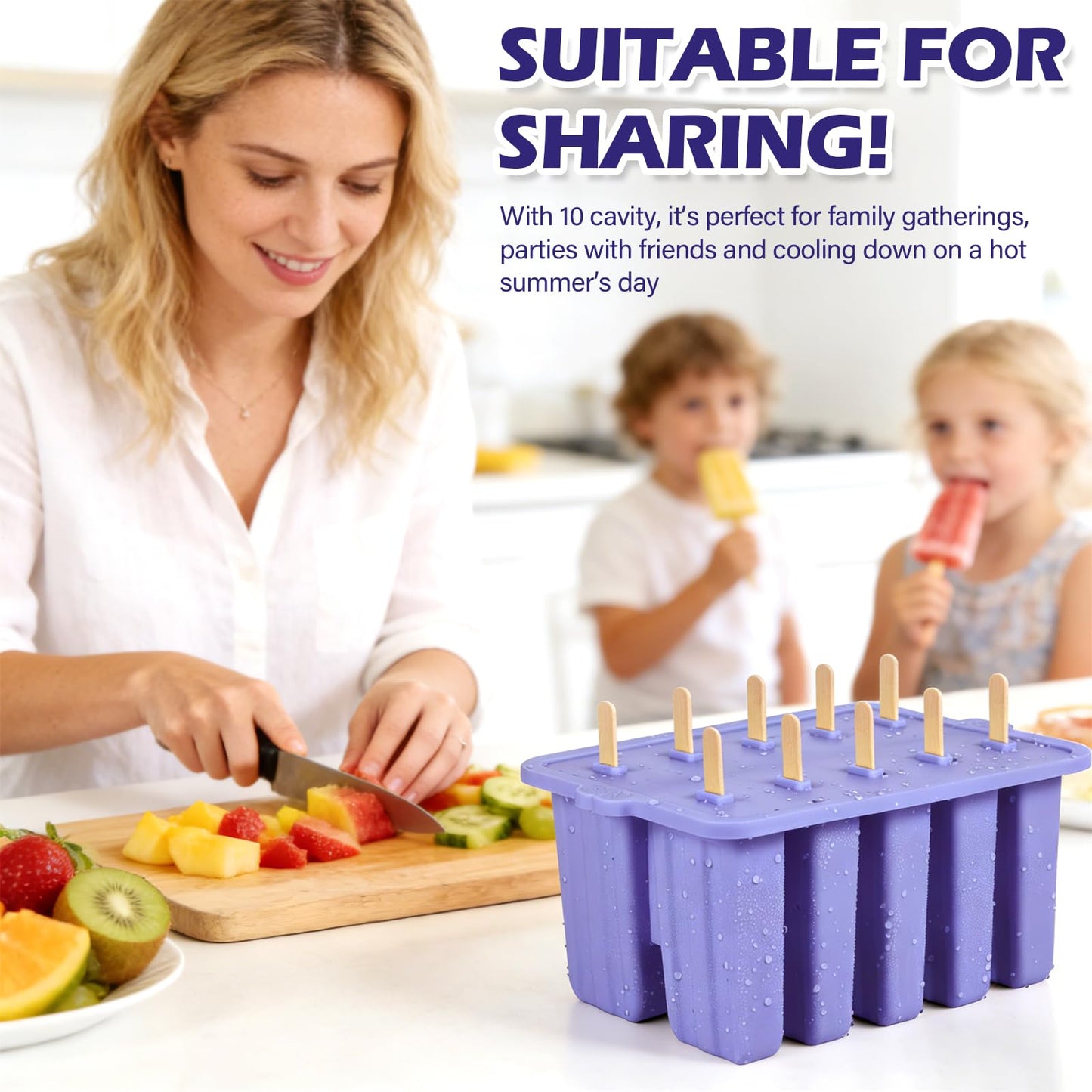 Silicone Popsicles Molds