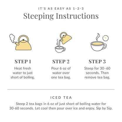 Pineapple Guava 100% White Tea Bags, 50 ct | The Republic of Tea