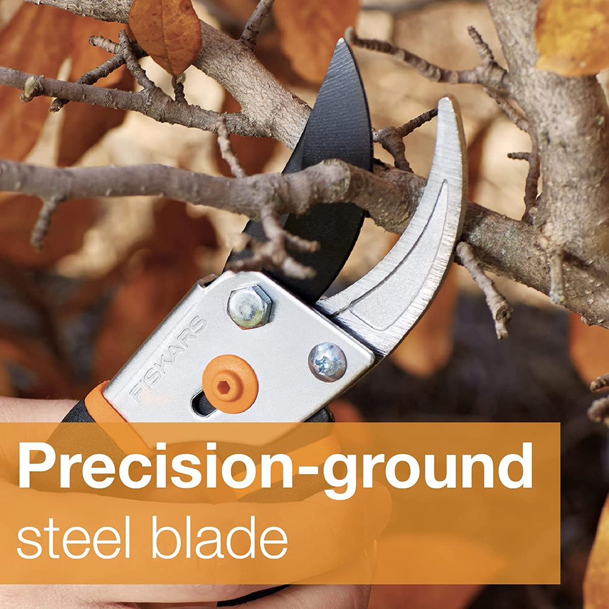 Fiskars Forged Steel Bypass Pruning Shears (4 Options)