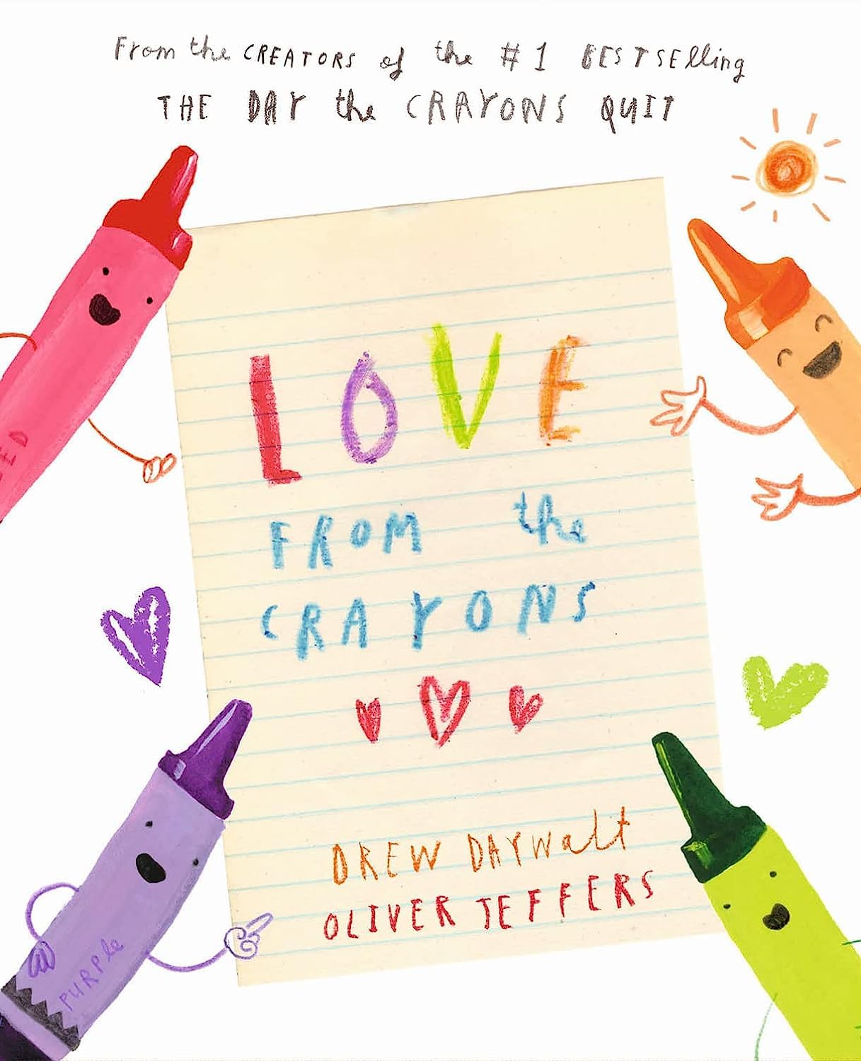 The Crayons Collection 4 Books Set By Drew Daywalt & Oliver Jeffers