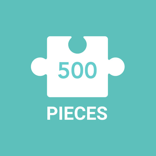 Andy Warhol 500 Piece Jigsaw Puzzle with Flowers