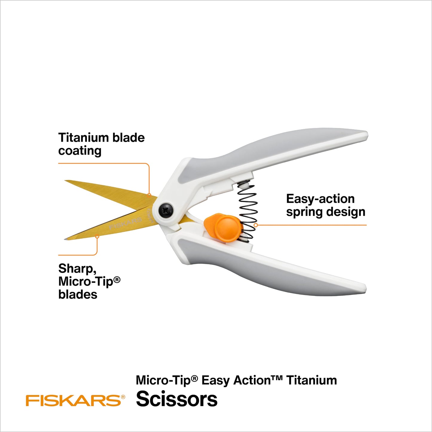 6" Easy Action Micro-Tip Scissors