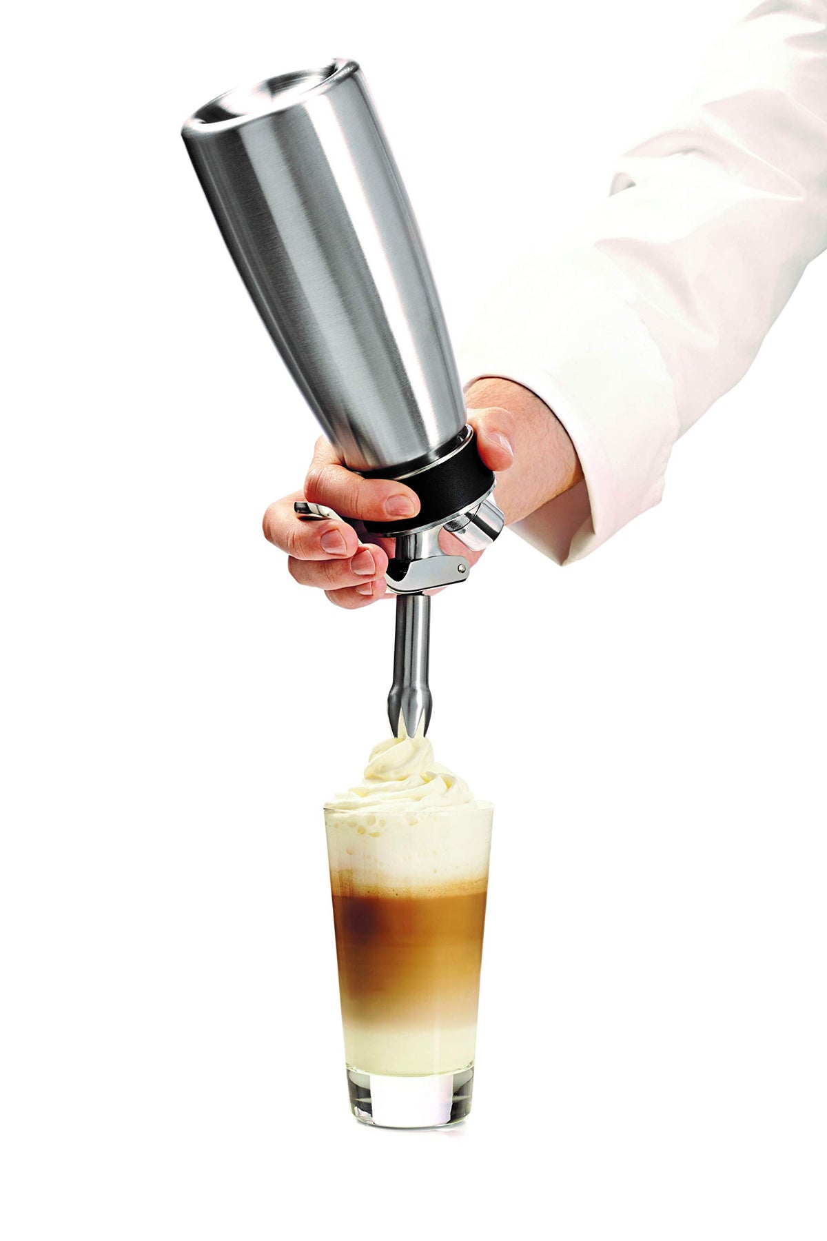 iSi Cream Profi Whip Cream Whipper | Stainless Steel, 1 Pint or 1 Quart