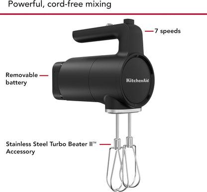 Go Cordless Hand Mixer, battery included | KitchenAid