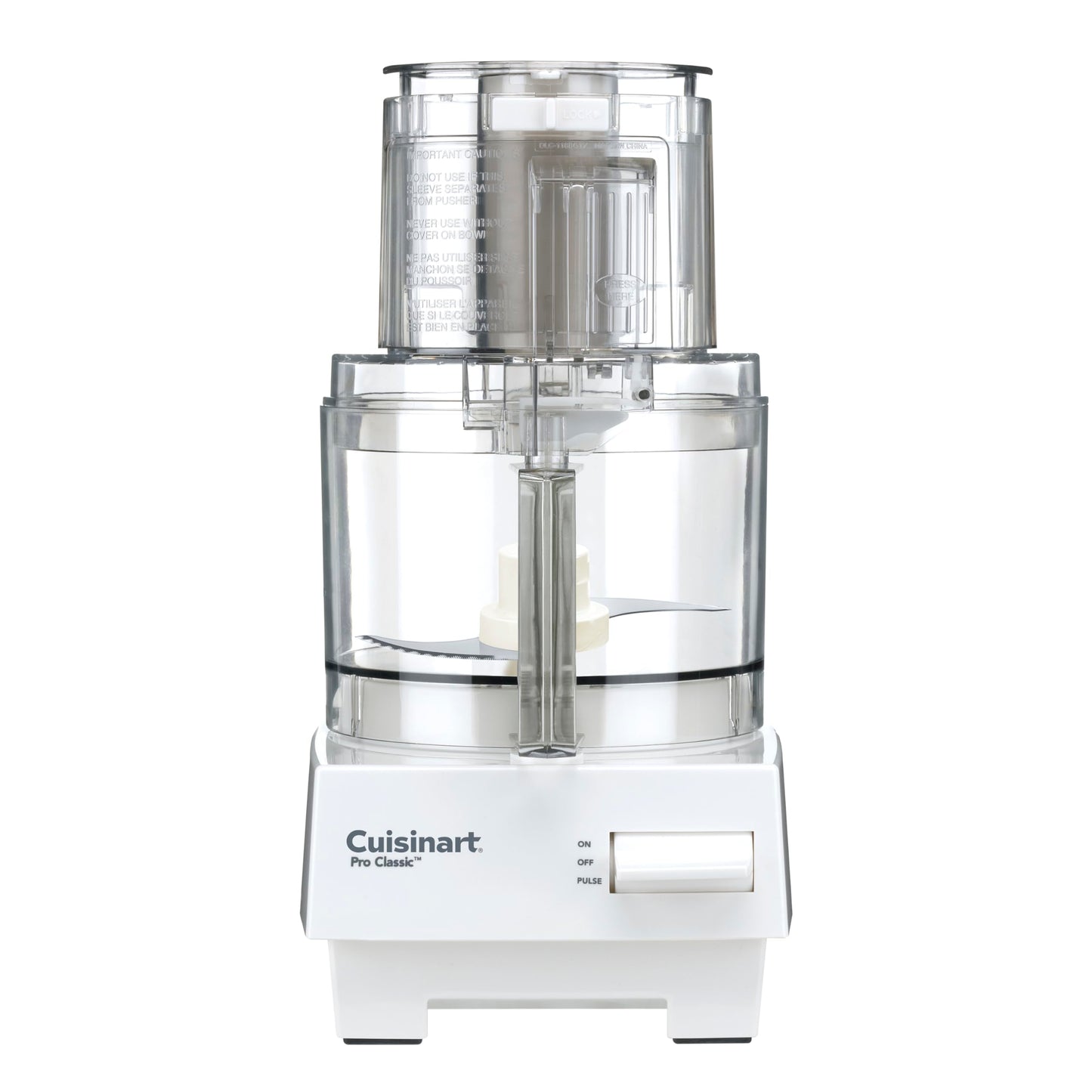 Cuisinart Food Processor, 14-Cup Vegetable Food Chopper for Mincing, Dicing, Shredding, Puree & Kneading Dough, 720-Watt Motor, Stainless Steel, DFP-14BCNY