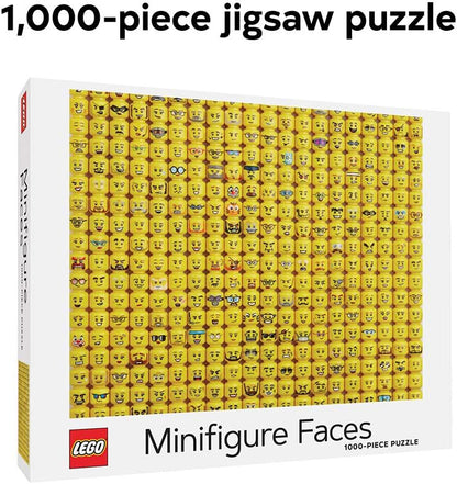 Minifigure Faces 1000-Piece Jigsaw Puzzle