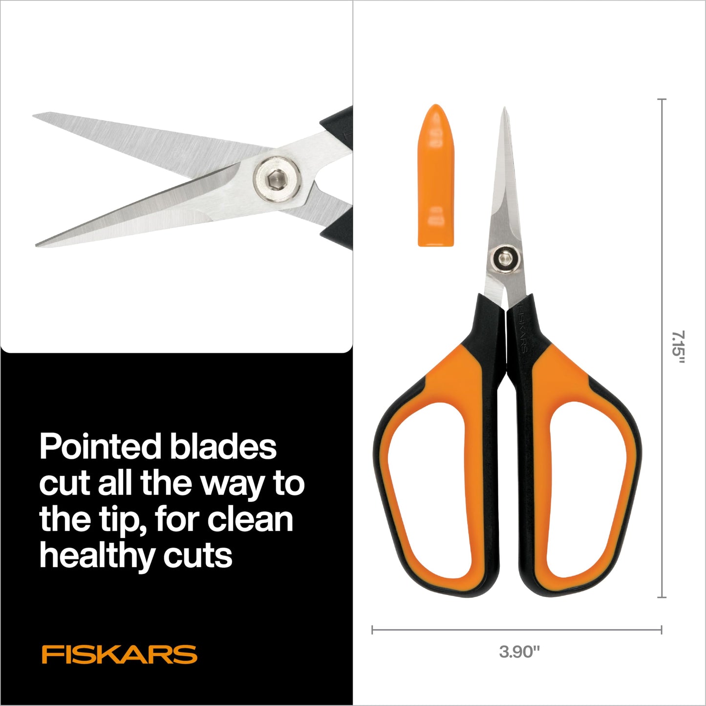 6" Non-Stick Pruning Snips, Scissors, and Tool Gift Set