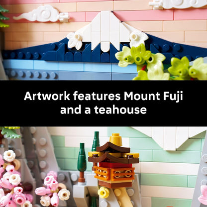 LEGO Art Japanese Cherry Blossom Landscape Building Set