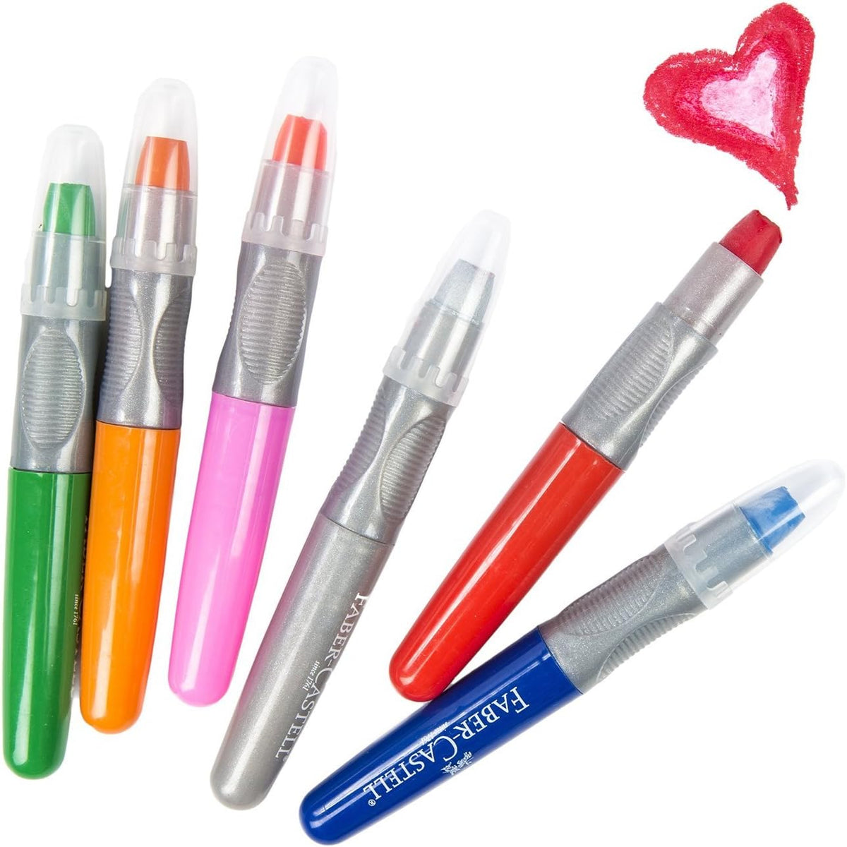 Mixed Media Gel Stick Crayons 12 Colors