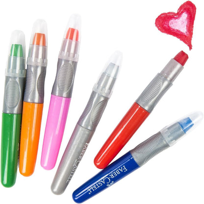 Mixed Media Gel Stick Crayons 12 Colors