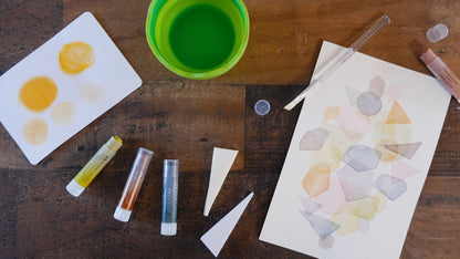 Mixed Media Gel Stick Crayons 28 Colors