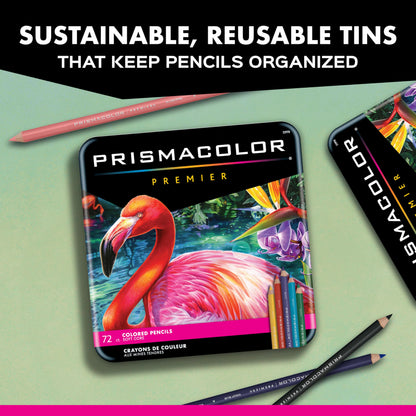 Large Prismacolor Premier Colored Pencils, Soft Core, Assorted Colors