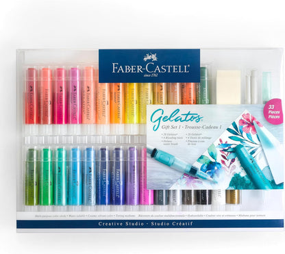 Mixed Media Gel Stick Crayons 28 Colors