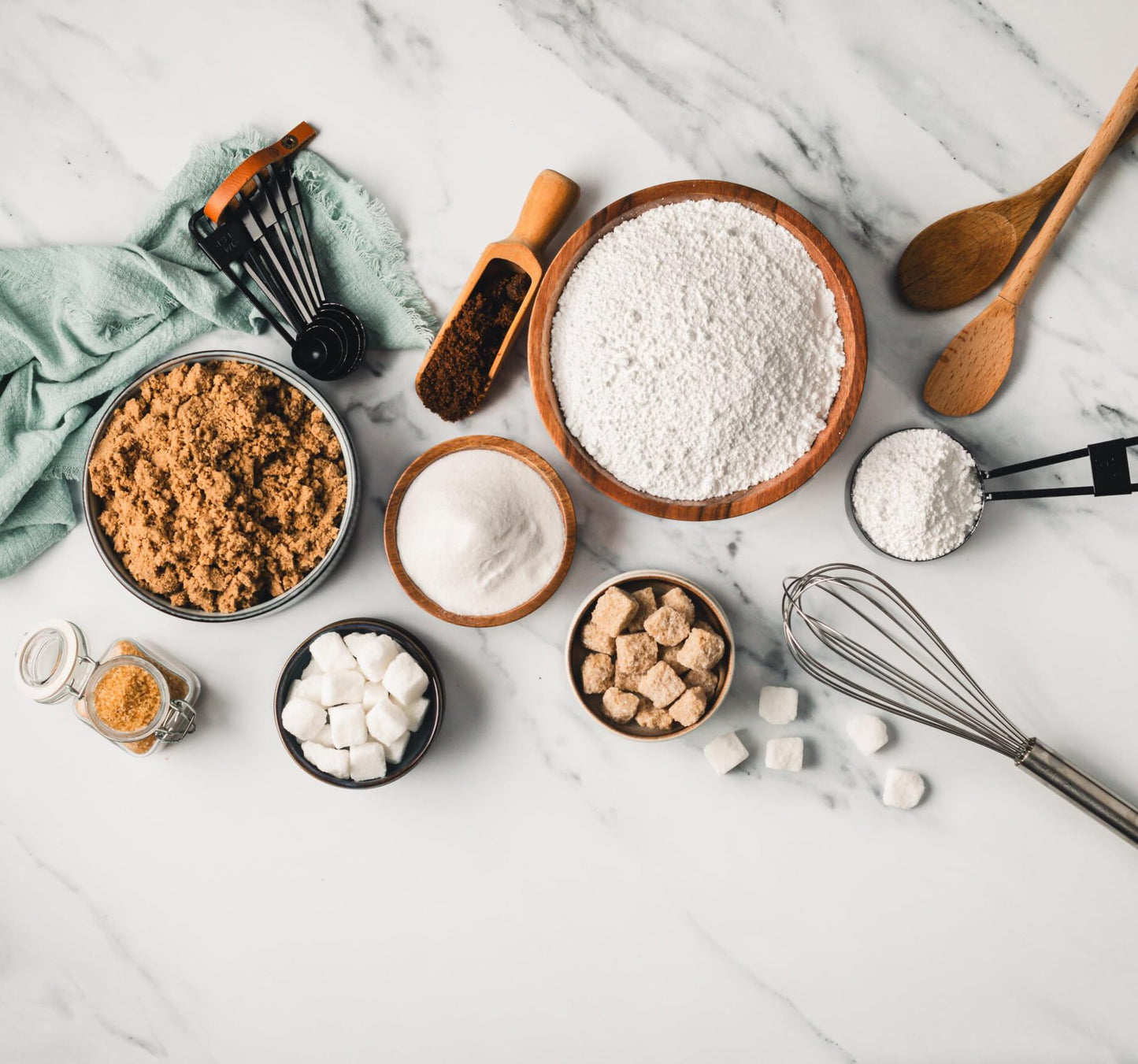 White Sugar Cubes Pure Cane Non-GMO Raw Sweetener