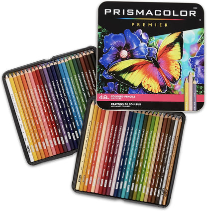 Prismacolor Premier Colored Pencils 48 Count tin set
