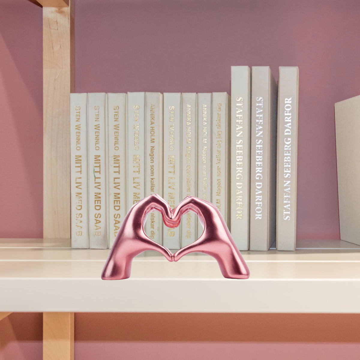 Small Heart Hands Sculpture