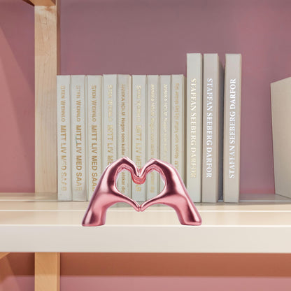 Small Heart Hands Sculpture