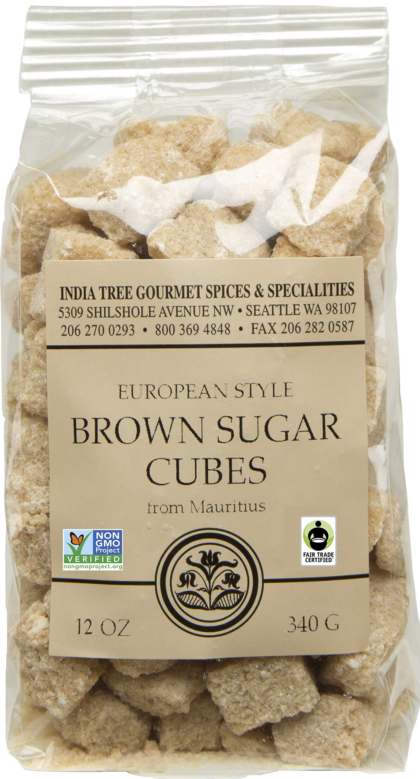 White Sugar Cubes Pure Cane Non-GMO Raw Sweetener