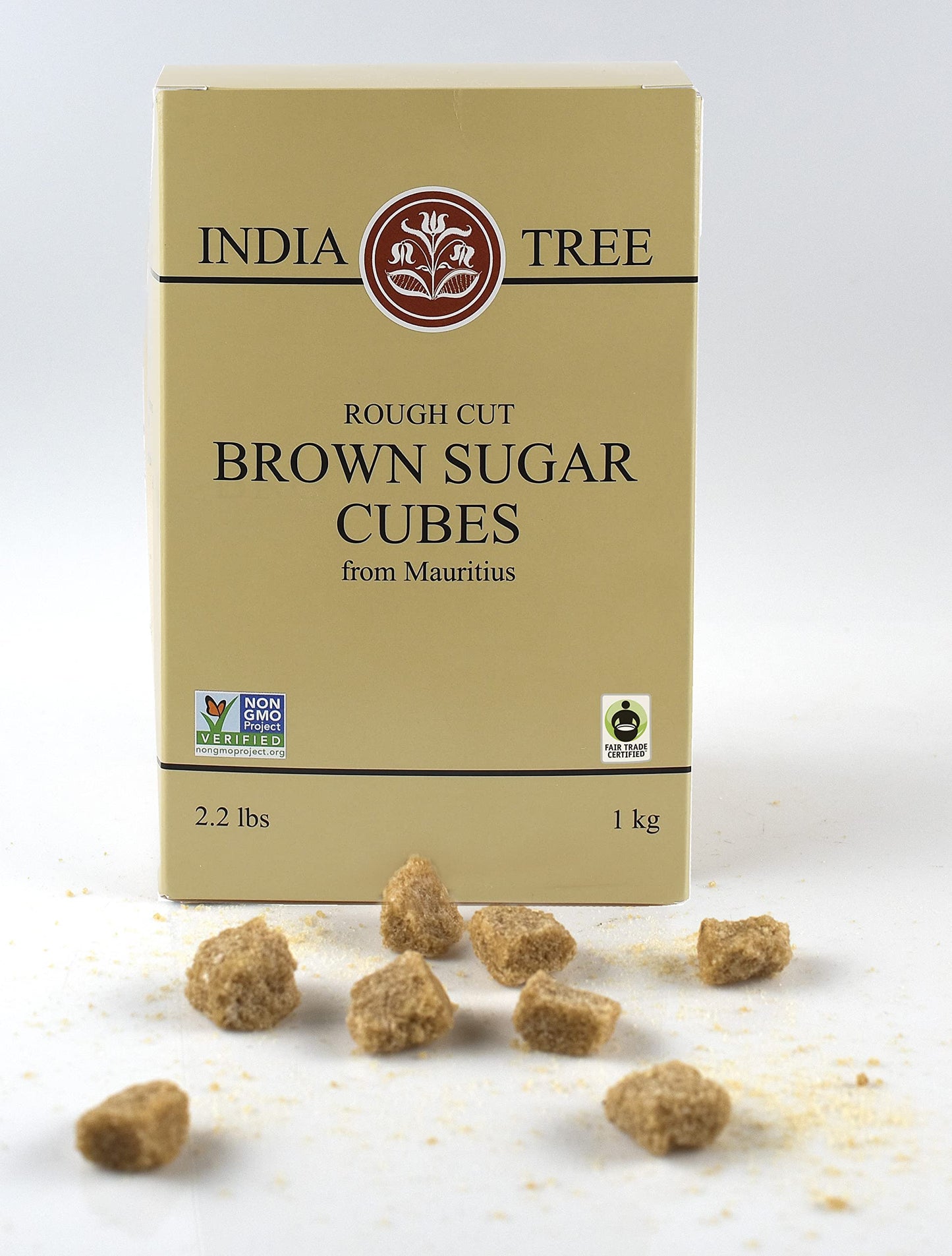 White Sugar Cubes Pure Cane Non-GMO Raw Sweetener