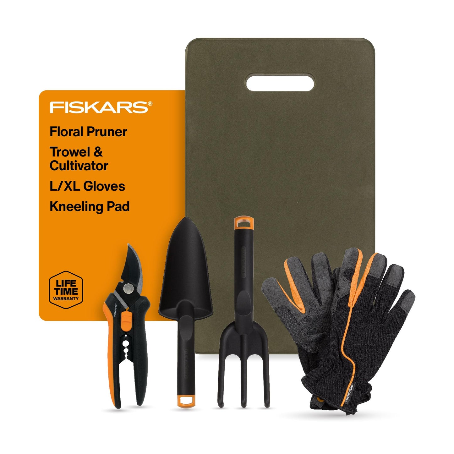 6" Non-Stick Pruning Snips, Scissors, and Tool Gift Set