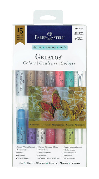 Mixed Media Gel Stick Crayons 28 Colors