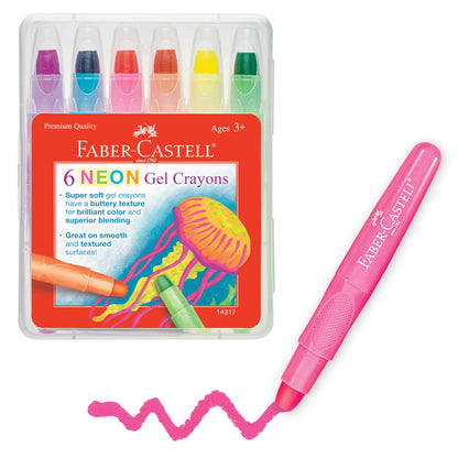 Mixed Media Gel Stick Crayons 12 Colors
