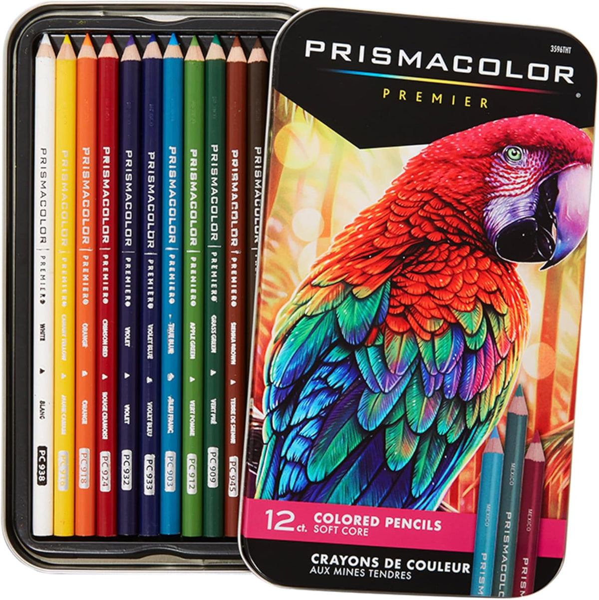 Strathmore 300 Series Bristol Paper Pad with Prismacolor Premier 12 Count Colored Pencils | Art Bundle