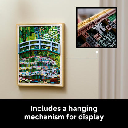 LEGO Art Claude Monet – Bridge Over a Pond of Water Lilies