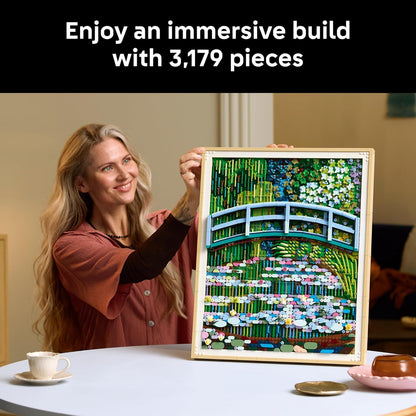 LEGO Art Claude Monet – Bridge Over a Pond of Water Lilies