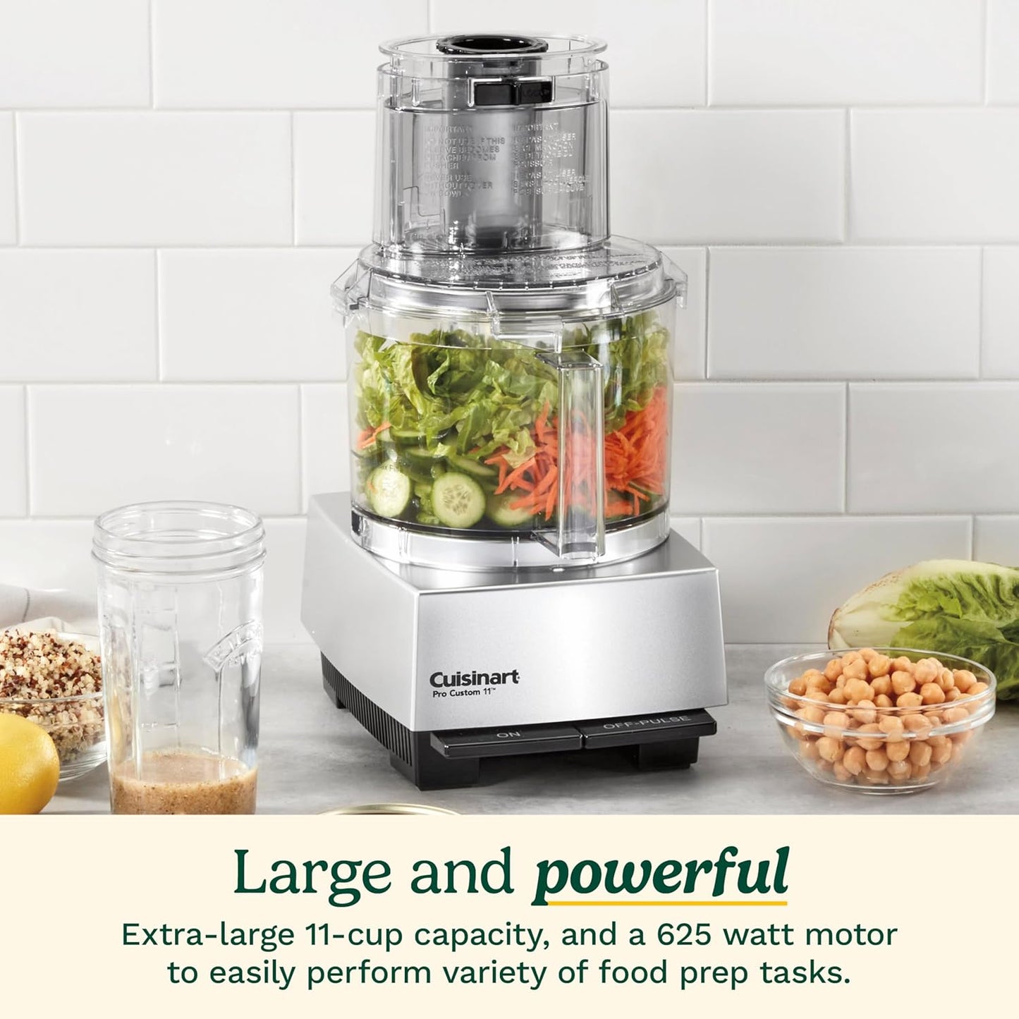 Cuisinart 11-Cup Food Processor | Chrome, DLC-8SBCYP1