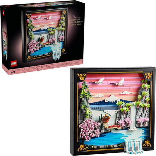 LEGO Art Japanese Cherry Blossom Landscape Building Set