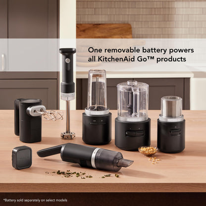 KitchenAid Go Cordless Hand Blender - battery included, KHBRV71, Porcelain White