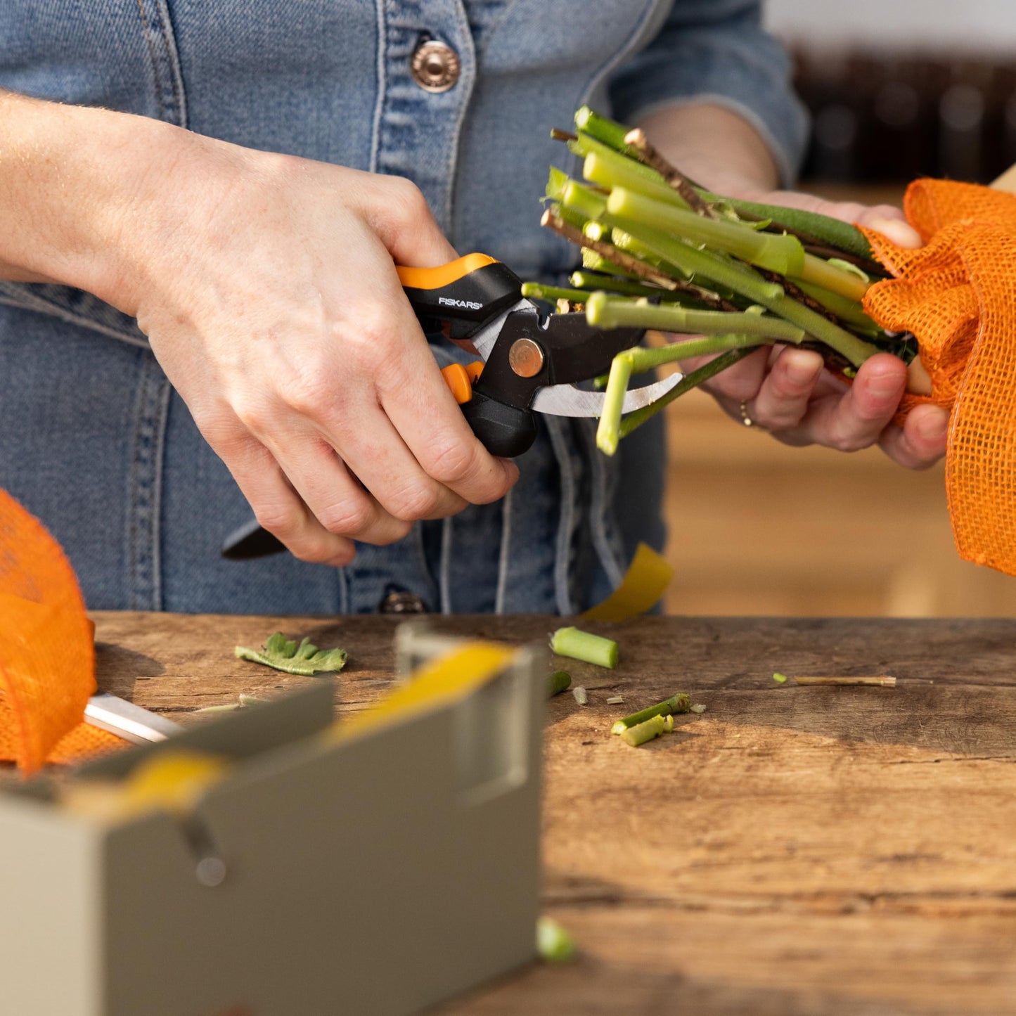 6" Non-Stick Pruning Snips, Scissors, and Tool Gift Set