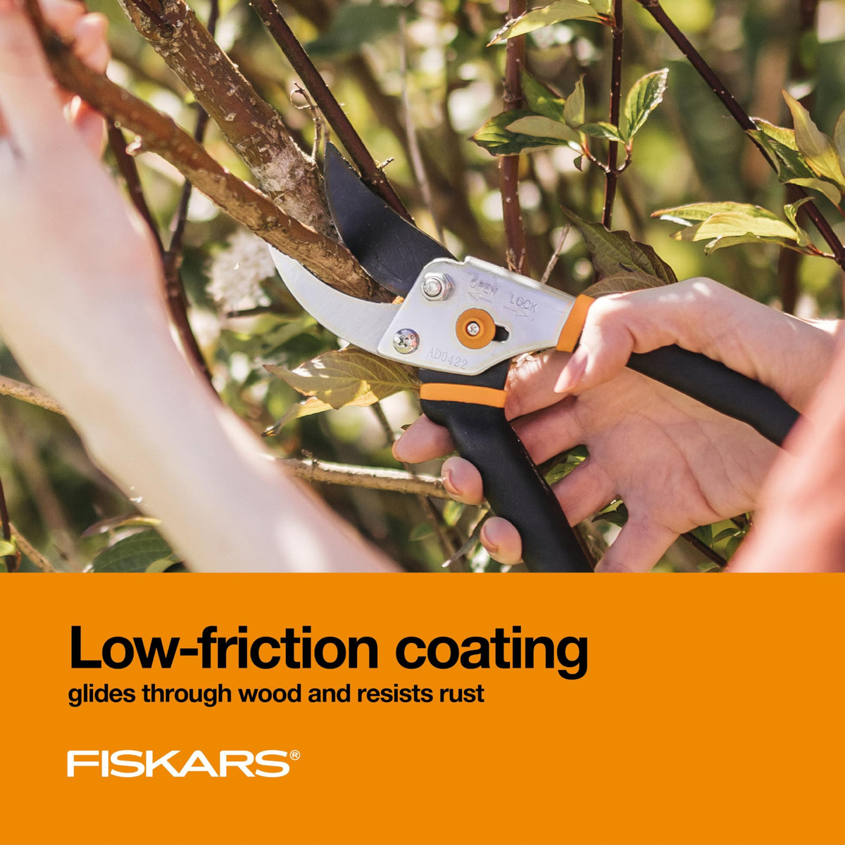 Fiskars Forged Steel Bypass Pruning Shears (4 Options)
