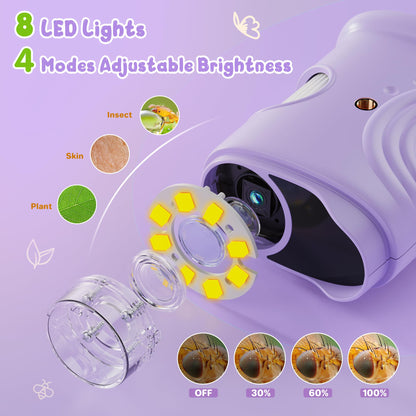 1000X Handheld Digital Microscope for Kids