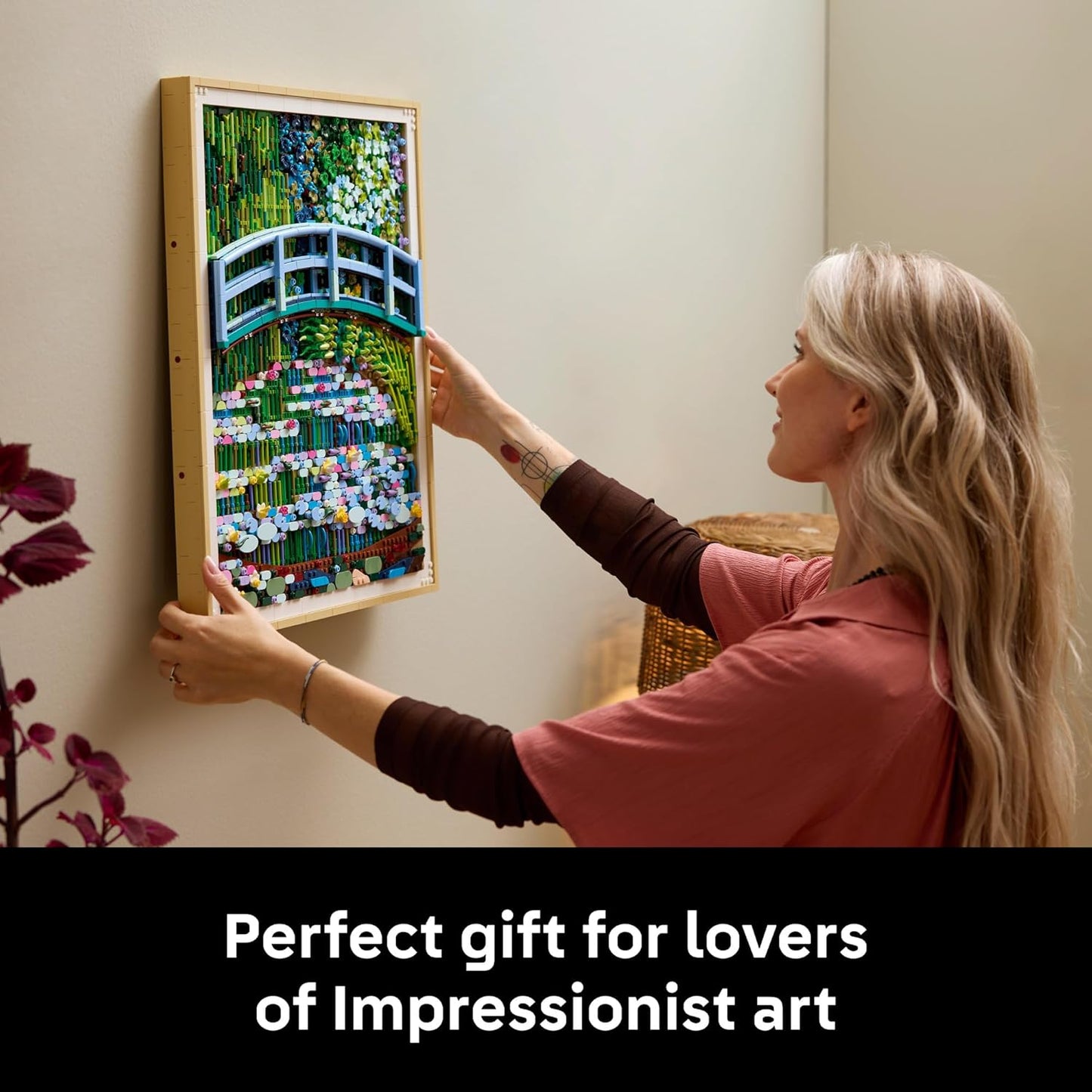 LEGO Art Claude Monet – Bridge Over a Pond of Water Lilies