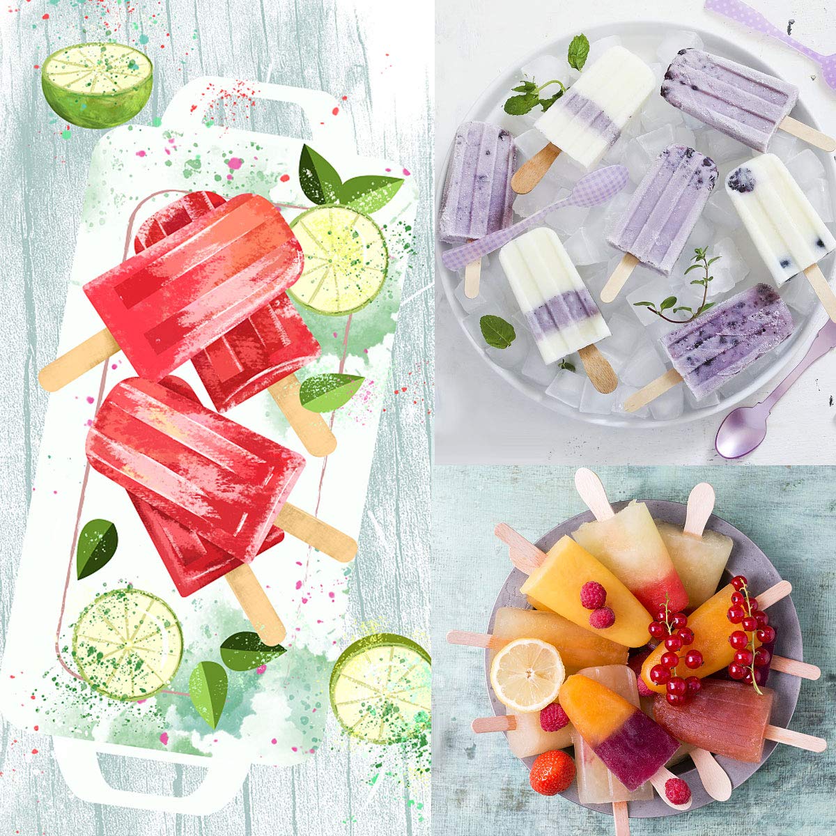 Silicone Popsicles Molds